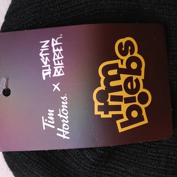 BNWT Gently used LIMITED EDITION Justin Bieber Tim Biebs Toque - Picture 2 of 4